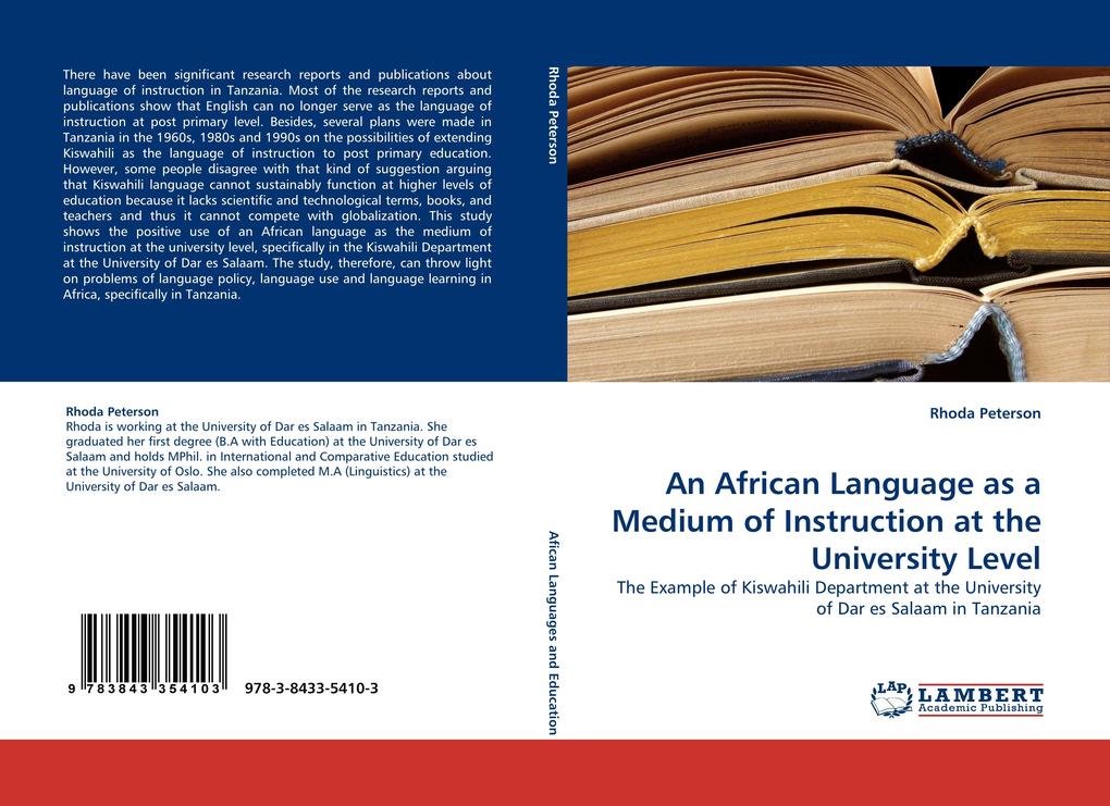 An African Language as a Medium of Instruction at the University Level
