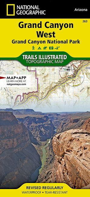 Grand Canyon West Map [Grand Canyon National Park]