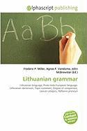 Lithuanian grammar