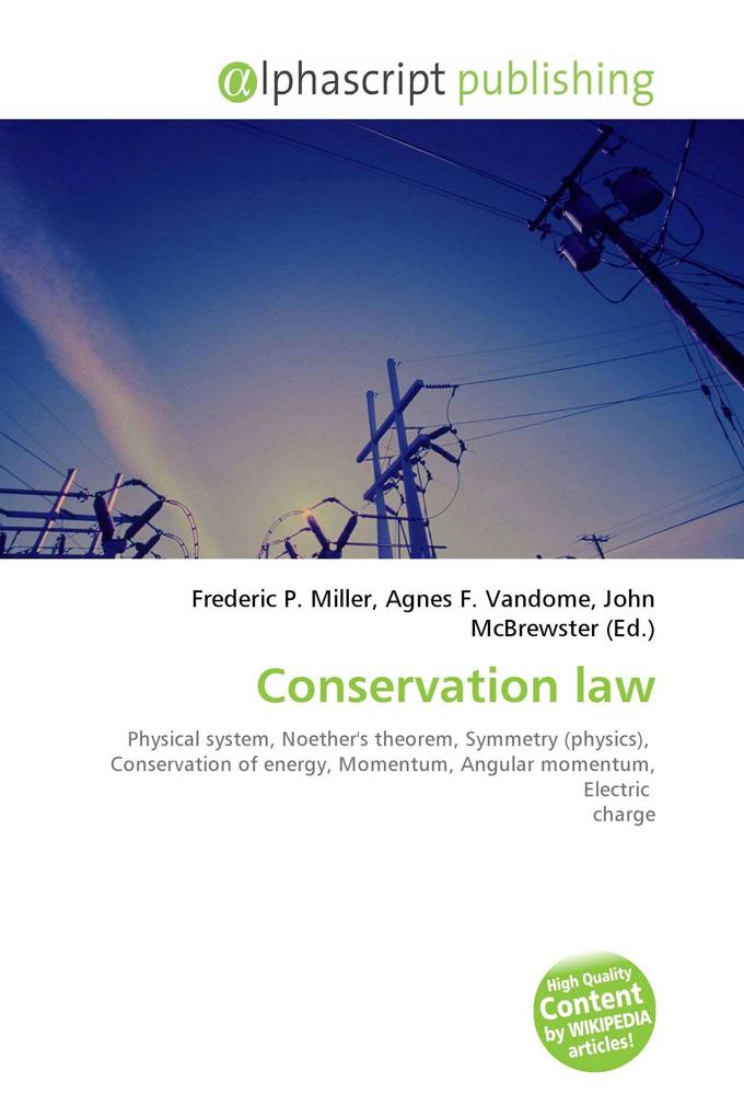 Conservation law