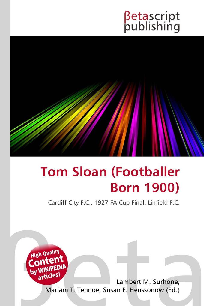 Tom Sloan (Footballer Born 1900)