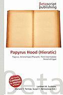 Papyrus Hood (Hieratic)