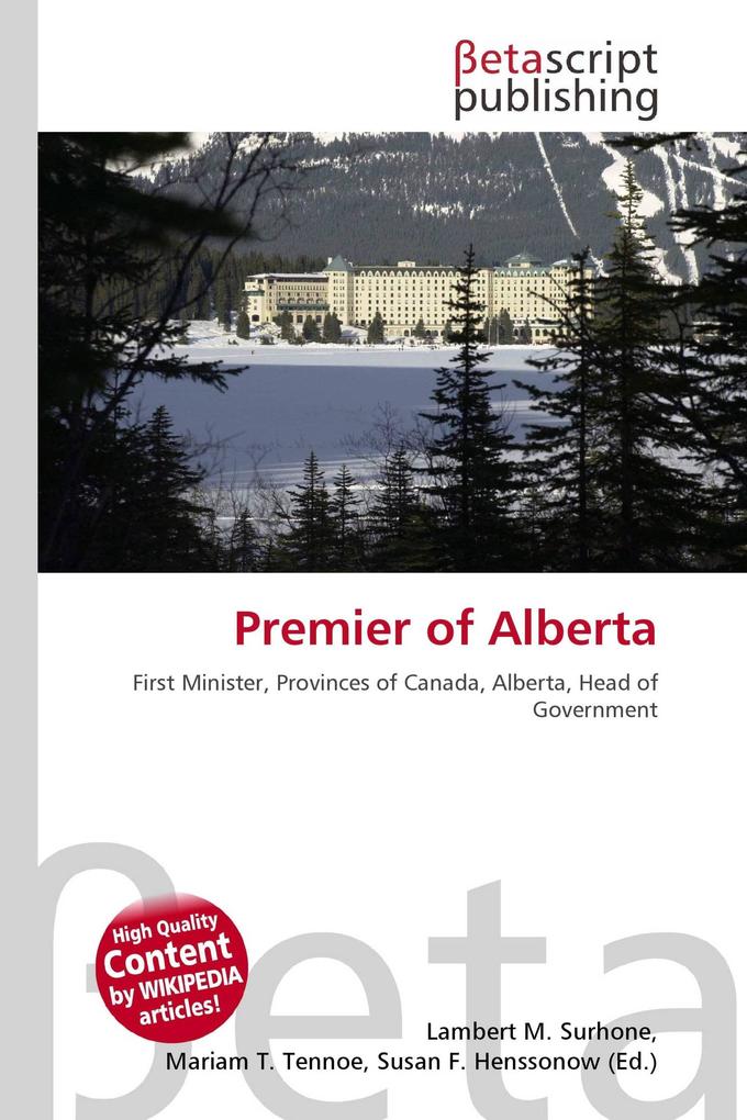 Premier of Alberta