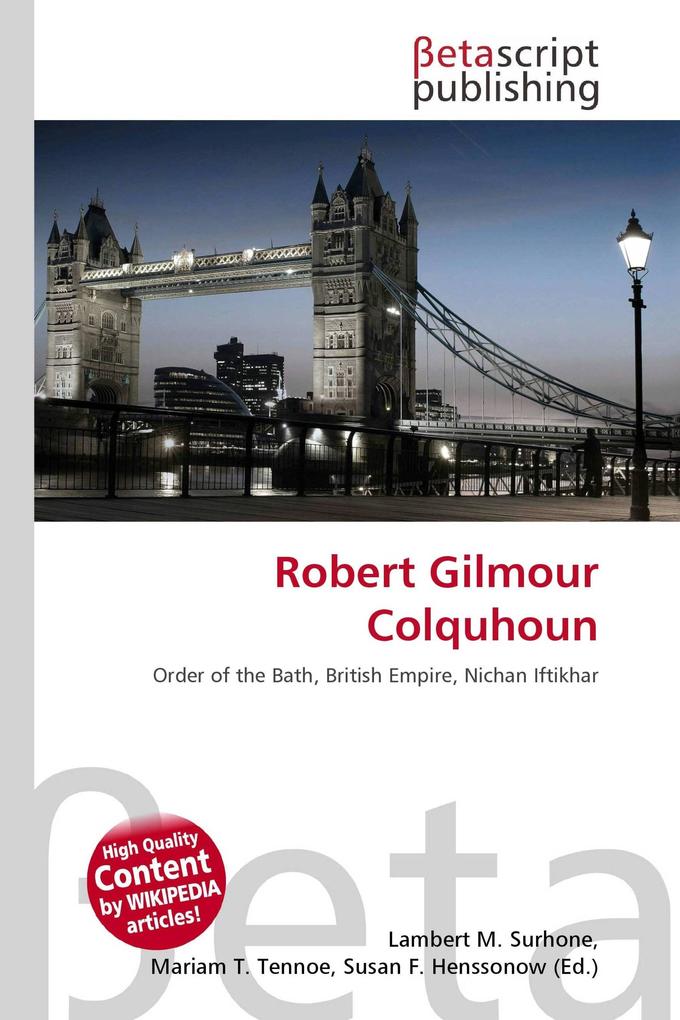 Robert Gilmour Colquhoun