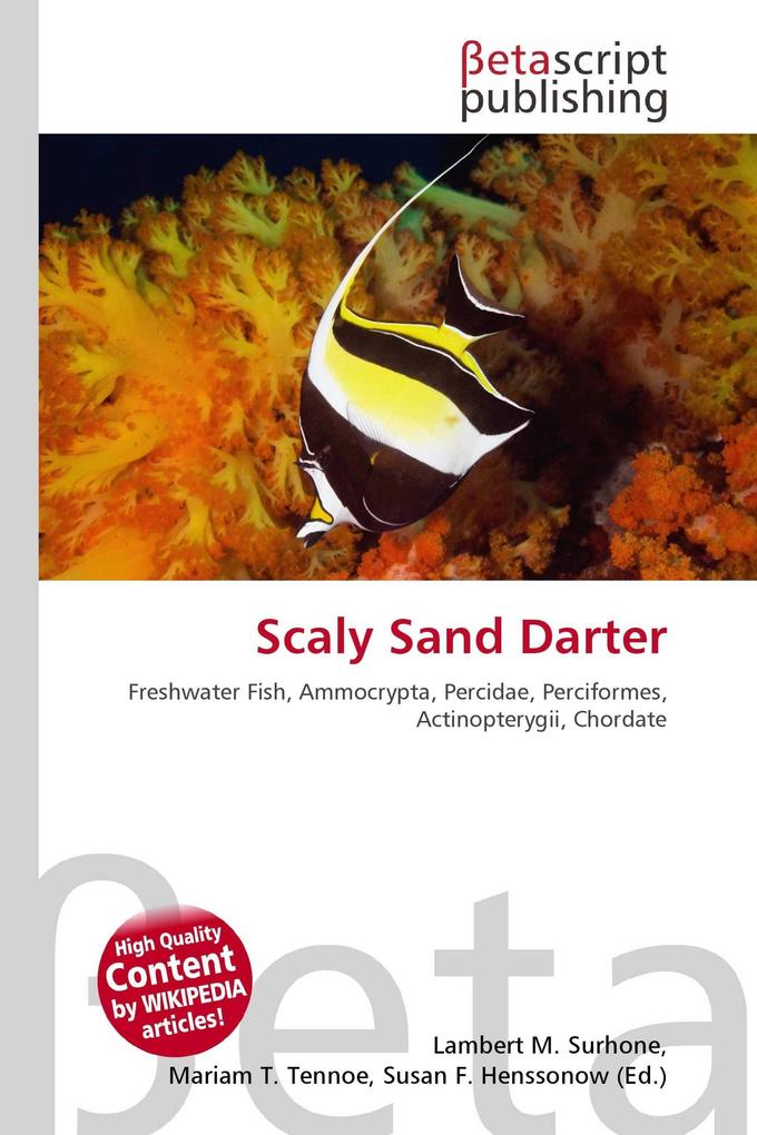Scaly Sand Darter