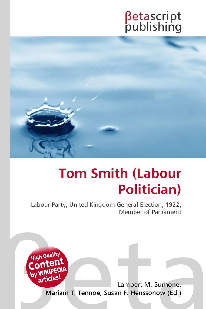 Tom Smith (Labour Politician)