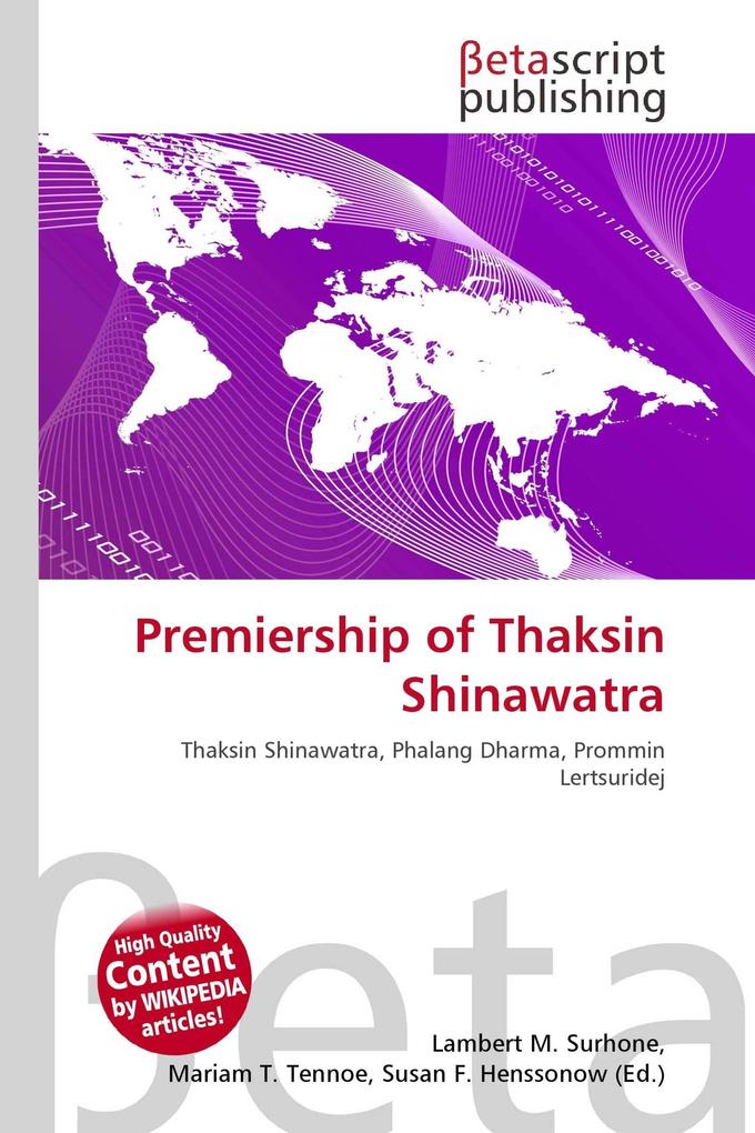 Premiership of Thaksin Shinawatra