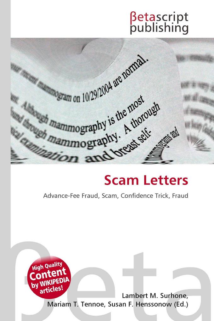 Scam Letters
