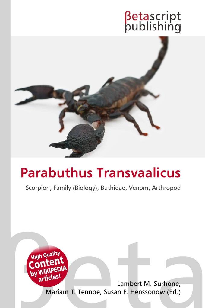 Parabuthus Transvaalicus