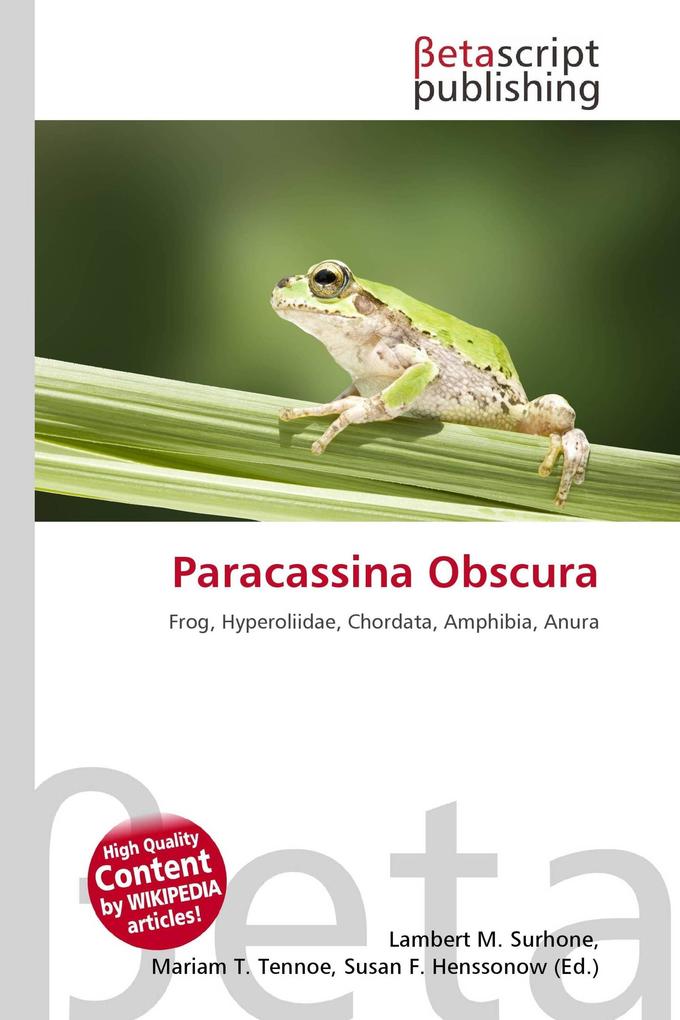 Paracassina Obscura