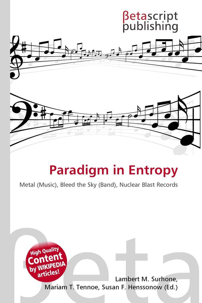 Paradigm in Entropy