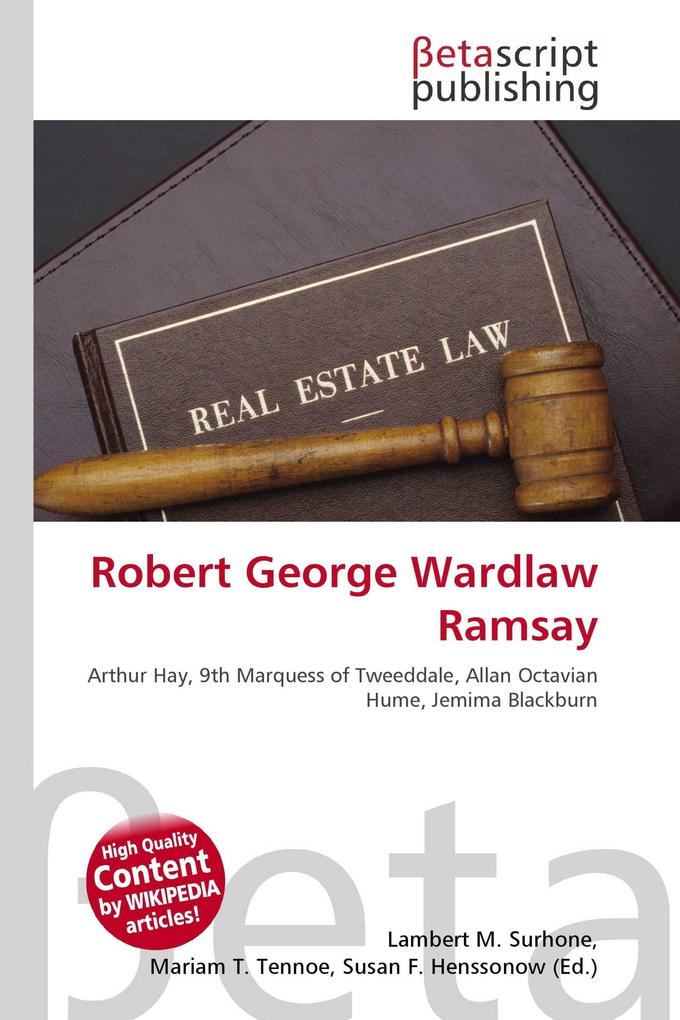 Robert George Wardlaw Ramsay