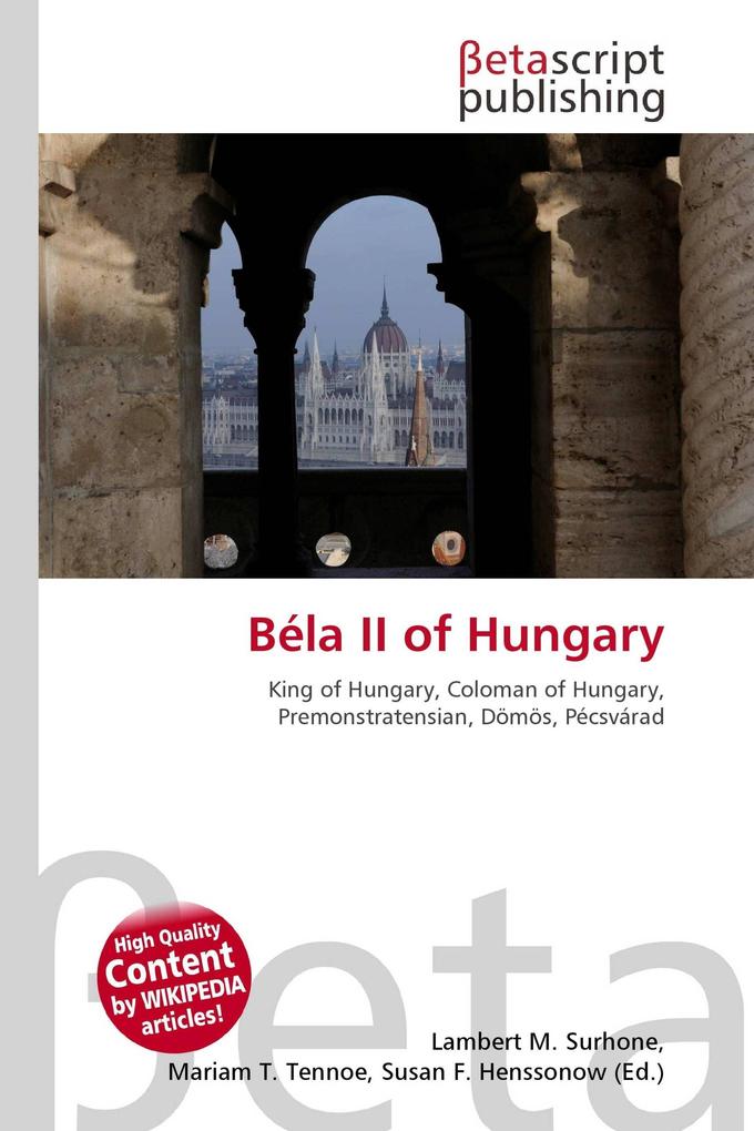 Béla II of Hungary