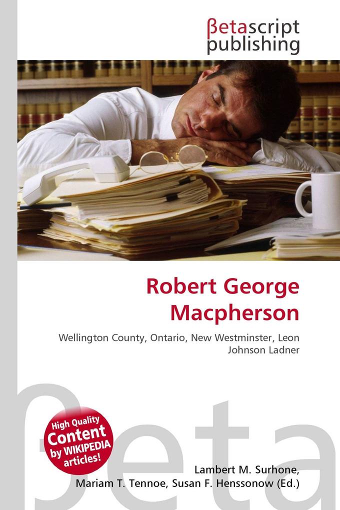 Robert George Macpherson