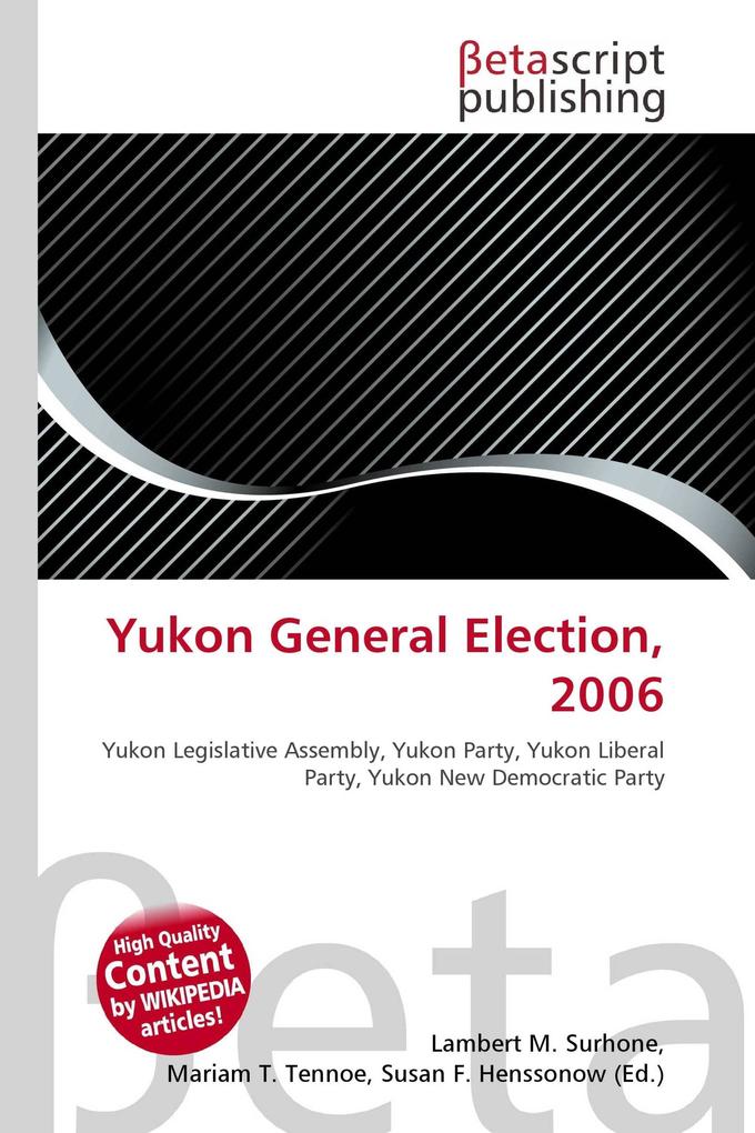 Yukon General Election 2006
