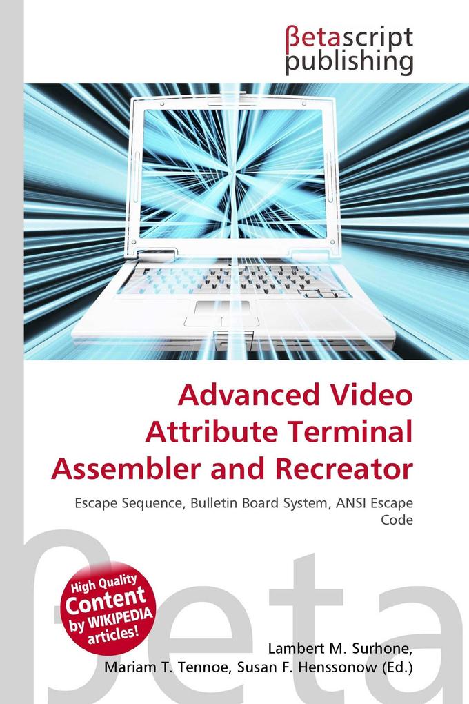 Advanced Video Attribute Terminal Assembler and Recreator