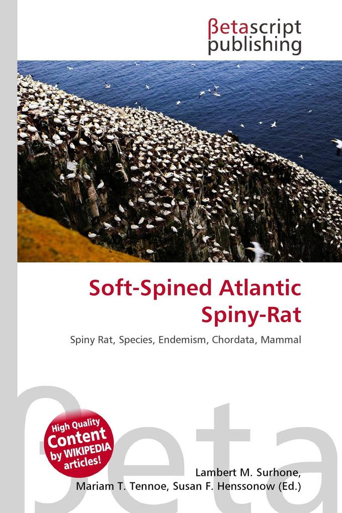 Soft-Spined Atlantic Spiny-Rat