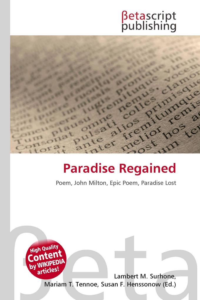 Paradise Regained