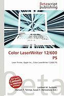 Color LaserWriter 12/600 PS