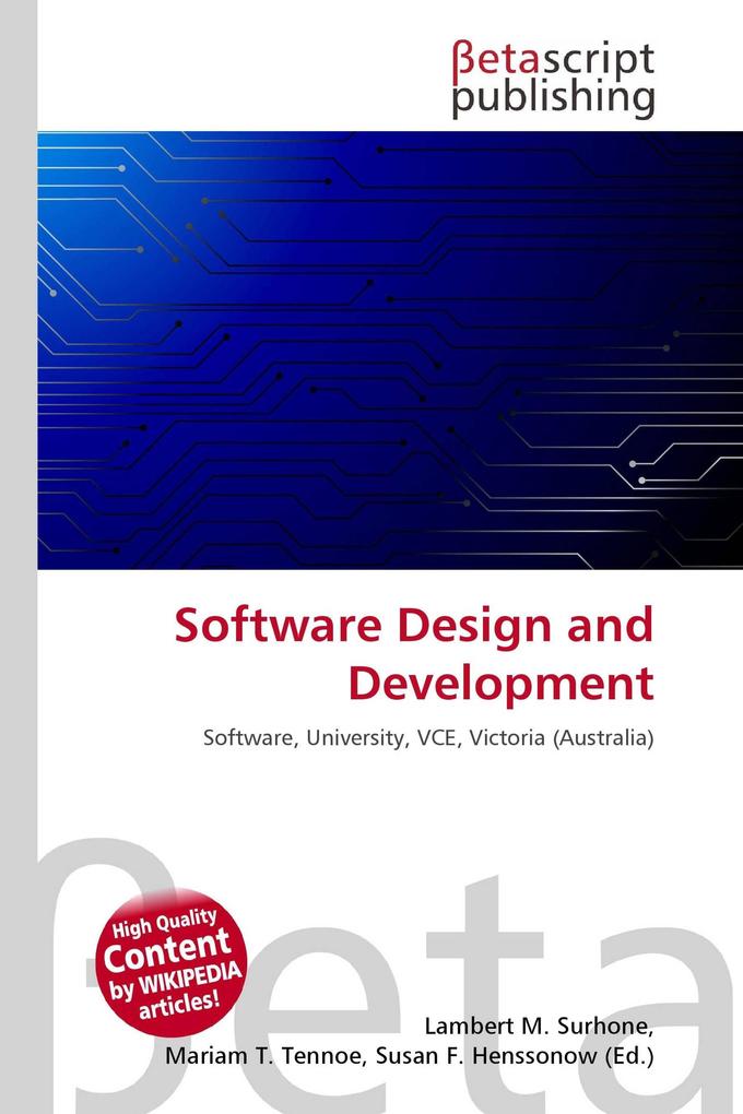 Software Design and Development