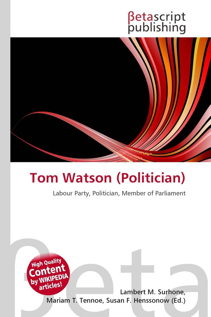 Tom Watson (Politician)