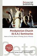 Presbyterian Church (U.S.A.) Seminaries