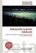 Babatunde Luqmon Adekunle