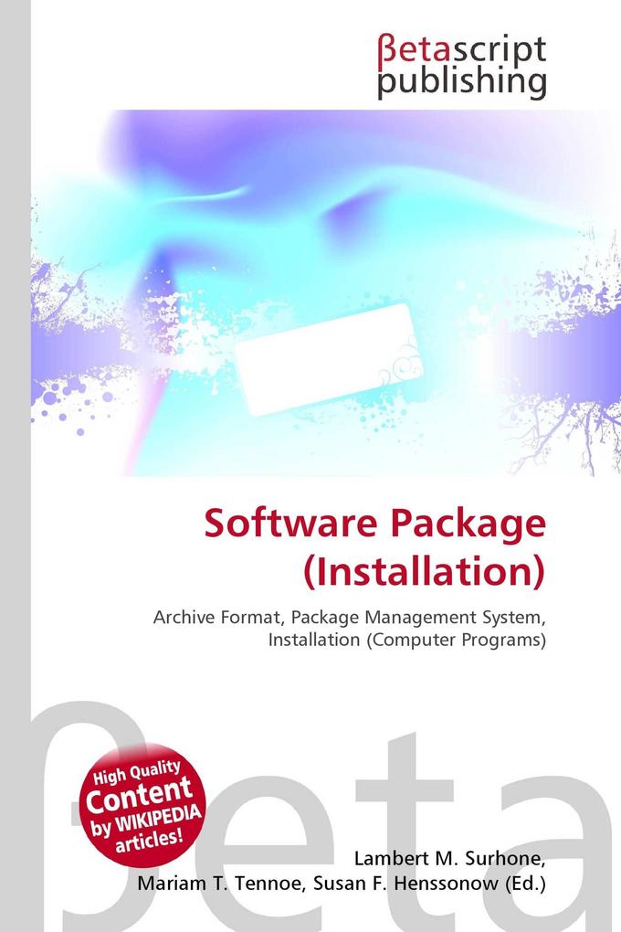 Software Package (Installation)