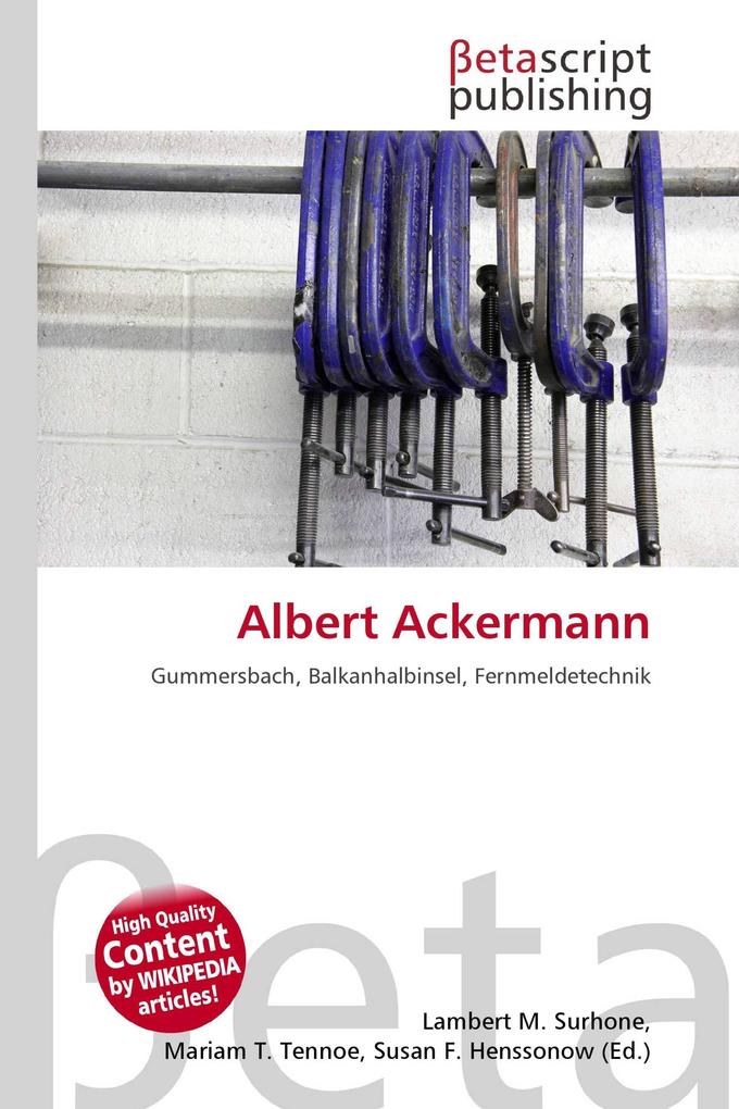 Albert Ackermann