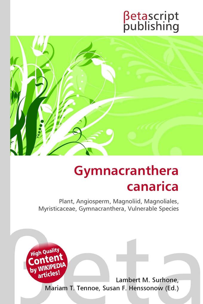Gymnacranthera canarica