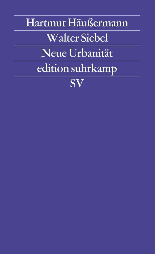 Neue Urbanität