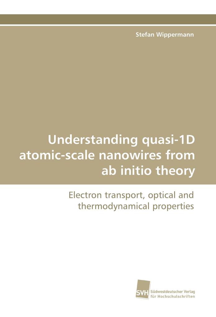 Understanding quasi-1D atomic-scale nanowires from ab initio theory