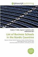 List of Business Schools in the Nordic Countries