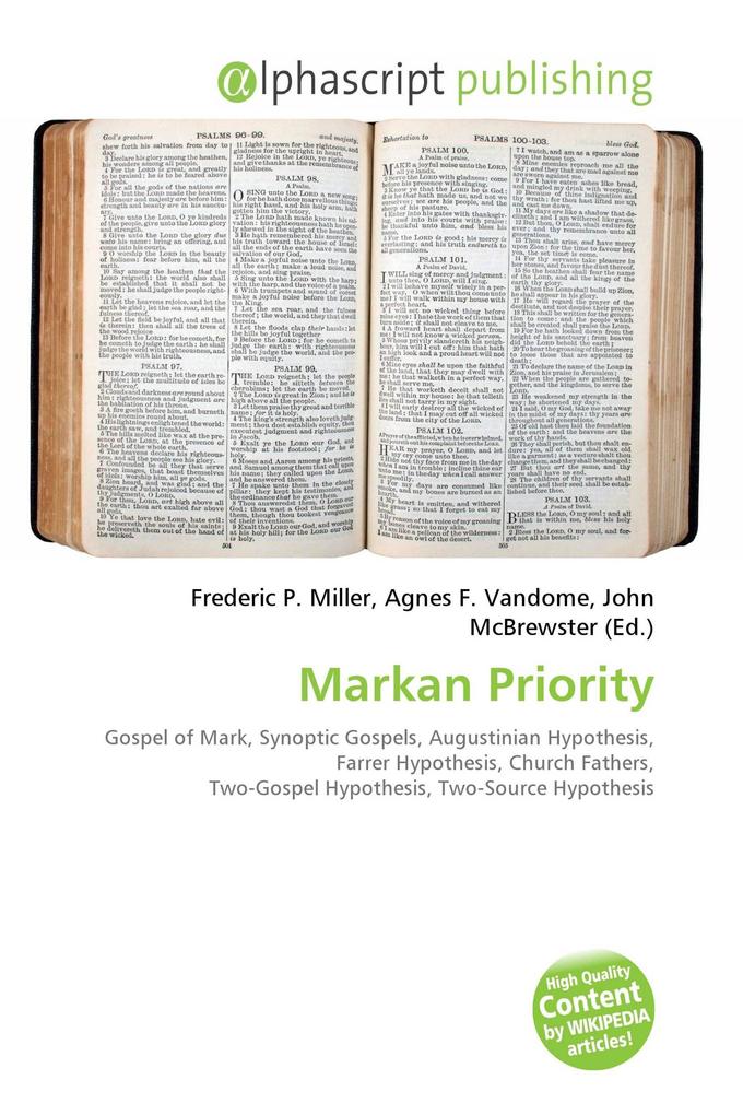 Markan Priority