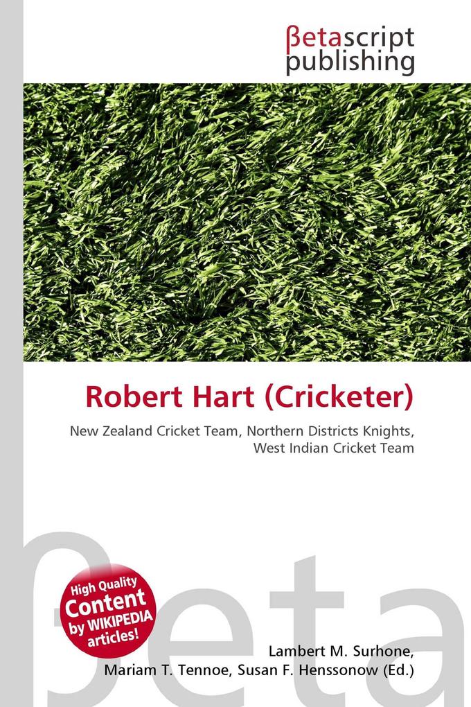 Robert Hart (Cricketer)