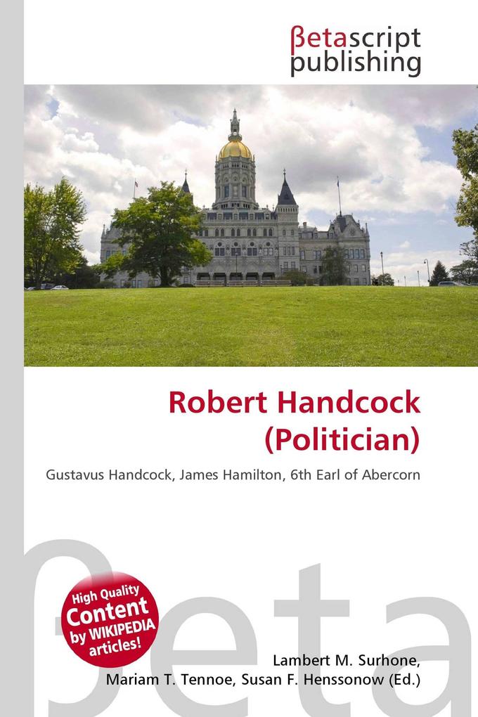 Robert Handcock (Politician)
