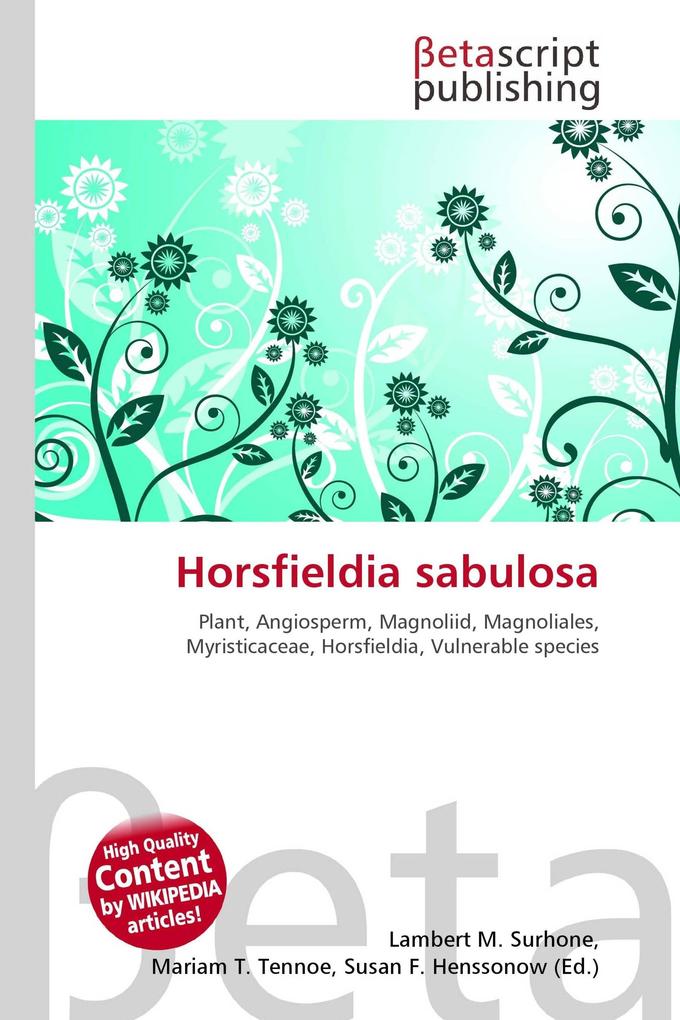 Horsfieldia sabulosa