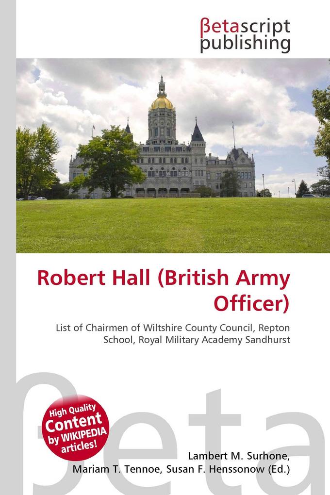 Robert Hall (British Army Officer)