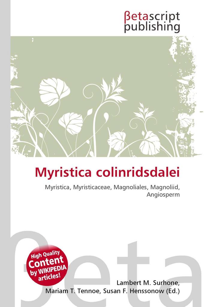 Myristica colinridsdalei