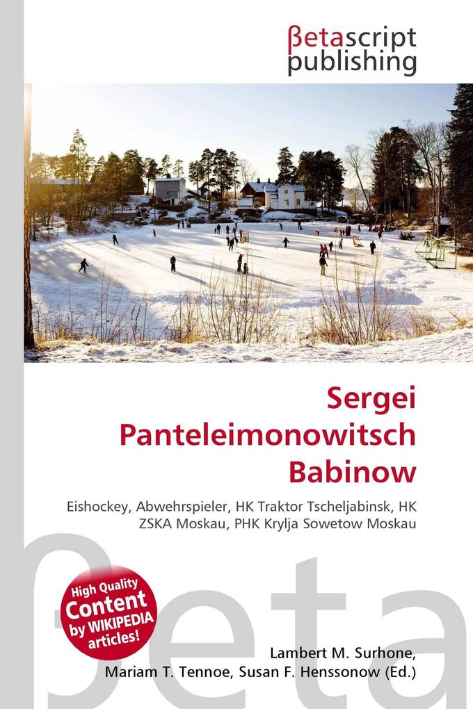 Sergei Panteleimonowitsch Babinow