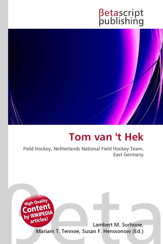 Tom van 't Hek