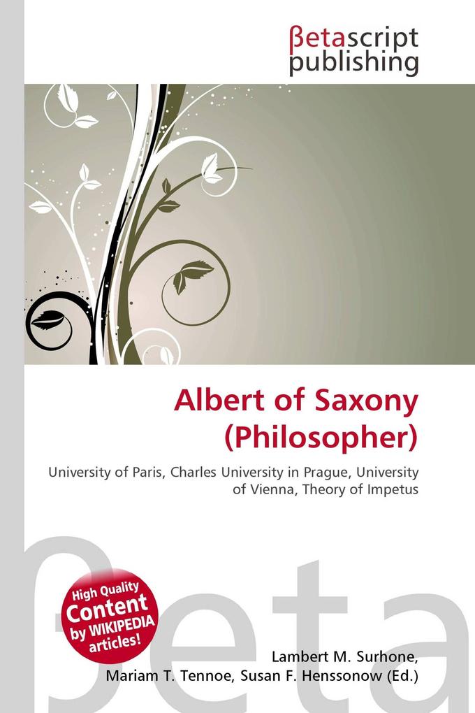 Albert of Saxony (Philosopher)