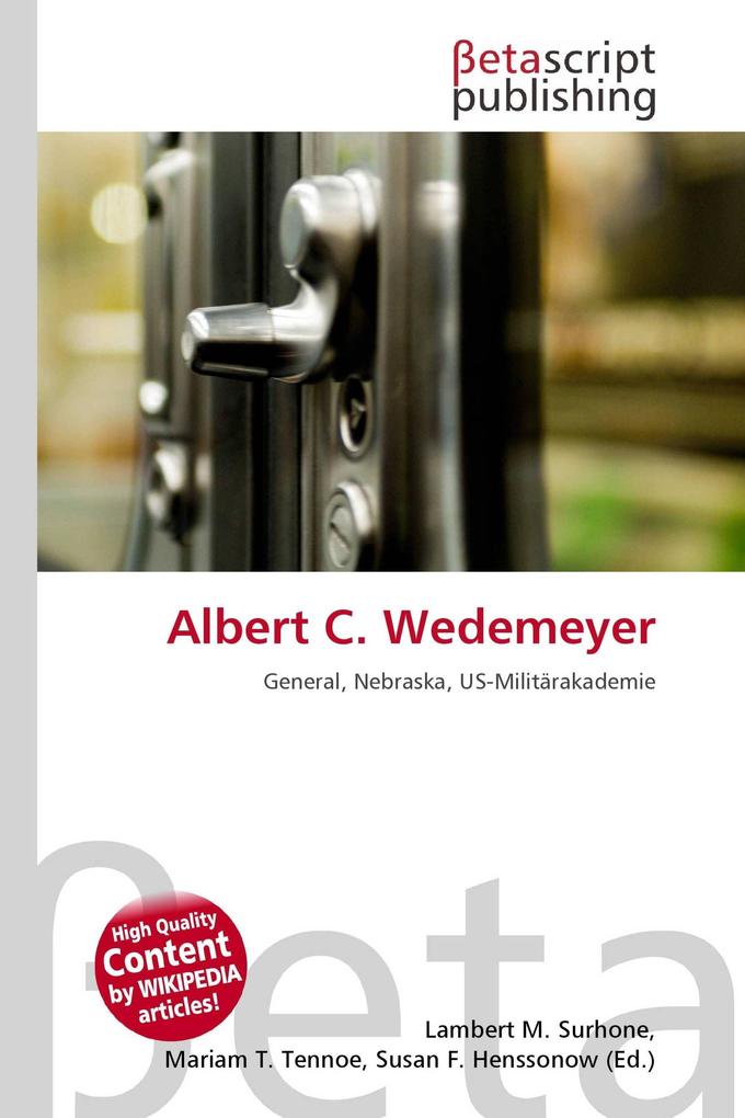 Albert C. Wedemeyer
