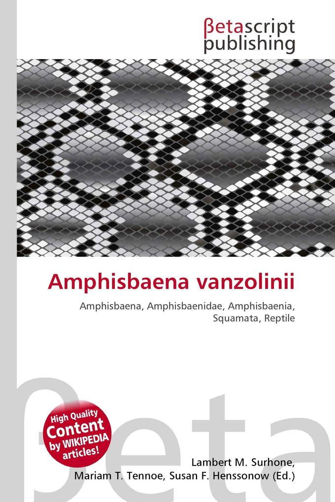 Amphisbaena vanzolinii