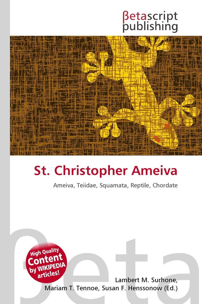 St. Christopher Ameiva