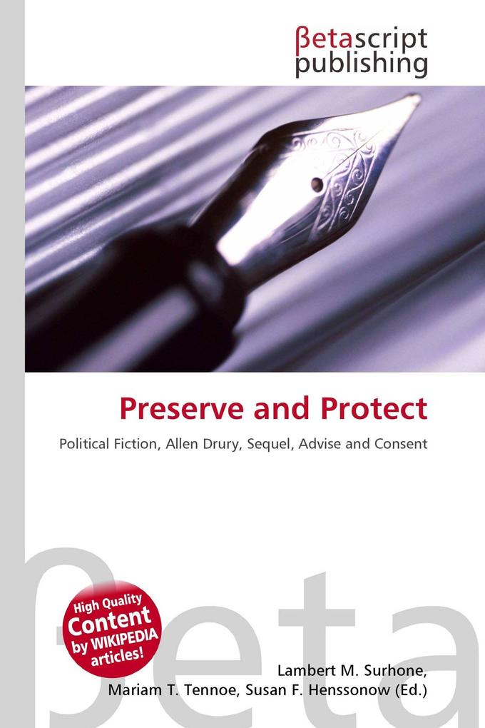 Preserve and Protect