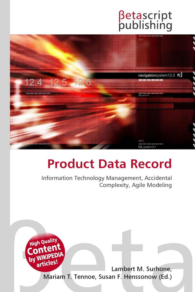 Product Data Record