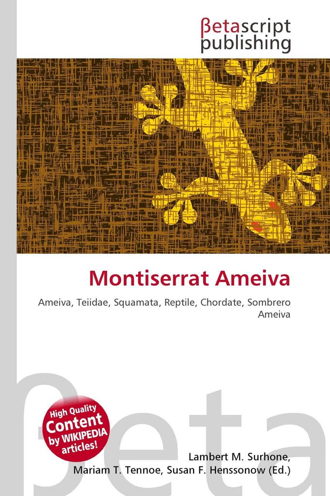 Montiserrat Ameiva