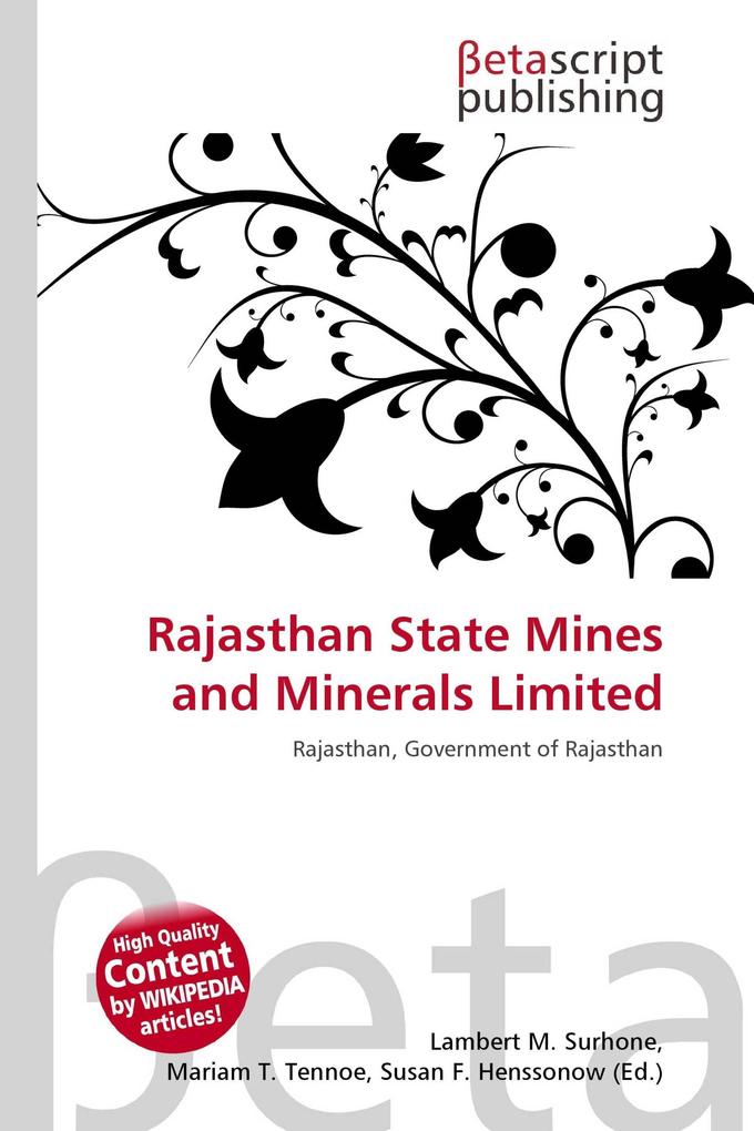 Rajasthan State Mines and Minerals Limited