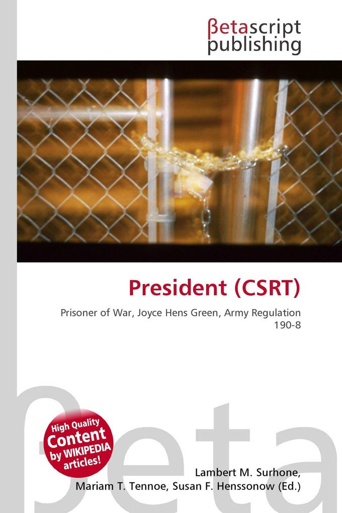 President (CSRT)